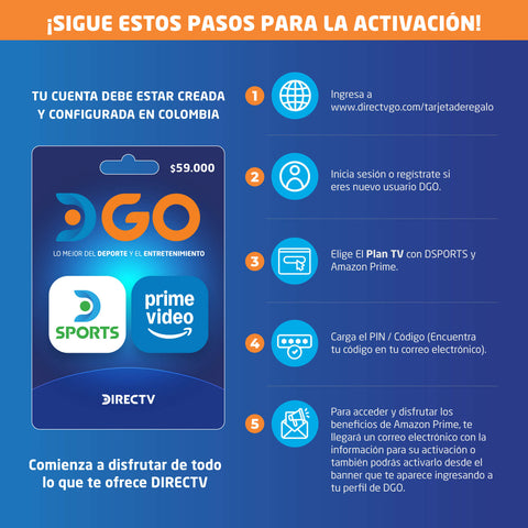 DirectTV GO 59.000