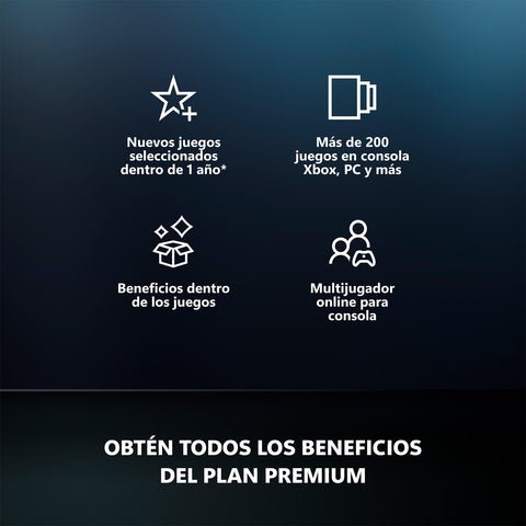 Xbox Game Pass Premium – Suscripción de 1 mes