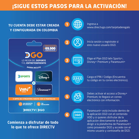 DirectTV GO 69.900