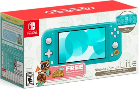 Consola Switch Lite Turquoise Bundle Animal Crossing New Horizons (Juego Digital)