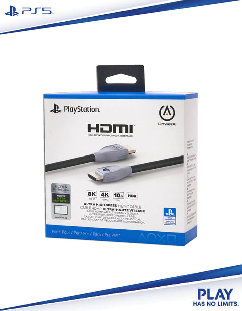 Cable HDMI Ultra Alta Velocidad para consola PlayStation 5