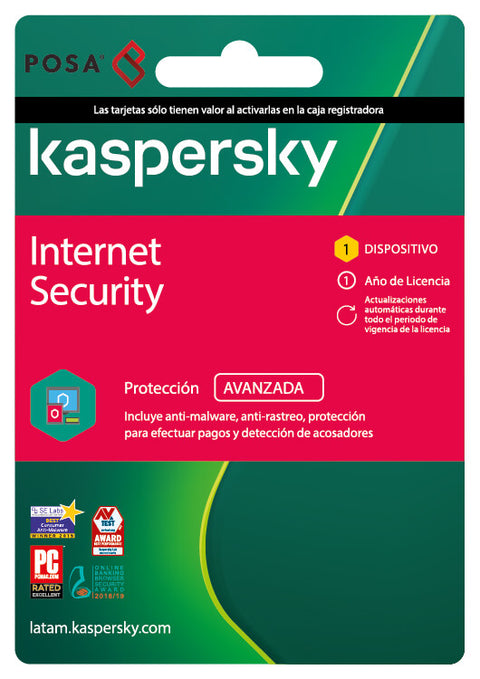 Kaspersky Internet Security para Android + Safe kids