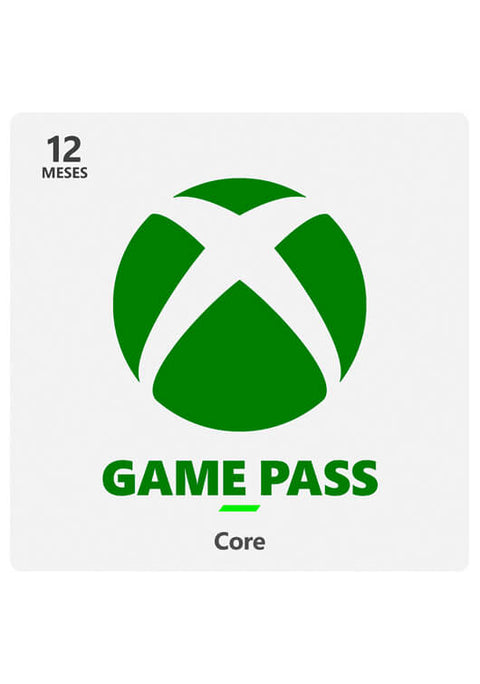 Tarjeta Xbox Game Pass Core 12 meses