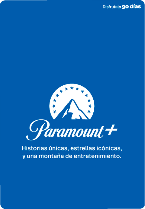 Tarjeta Paramount 90 días Paramount